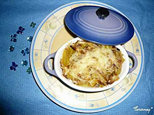 Gratin de morue à la fondue de poireaux - 🥗 La Cuisine de Coco 🍜