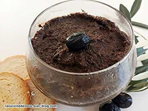 La Tapenade noire - 🥗 La Cuisine de Coco 🍜