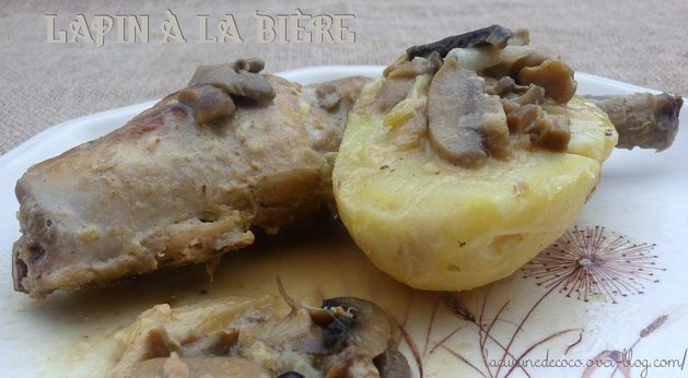 Lapin à la bière - 🥗 La Cuisine de Coco 🍜