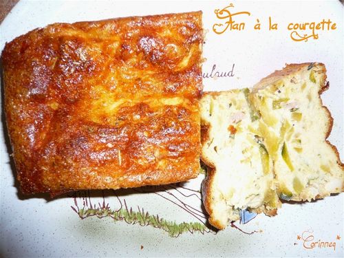 Le flan aux courgettes - 🥗 La Cuisine de Coco 🍜