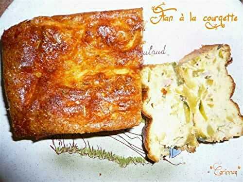 Le flan aux courgettes - 🥗 La Cuisine de Coco 🍜