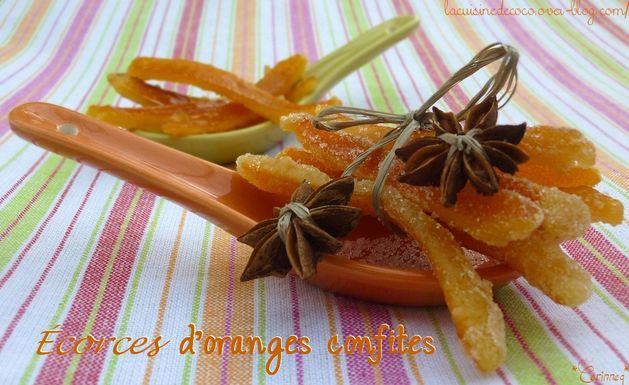 Les écorces d'oranges confites - 🥗 La Cuisine de Coco 🍜