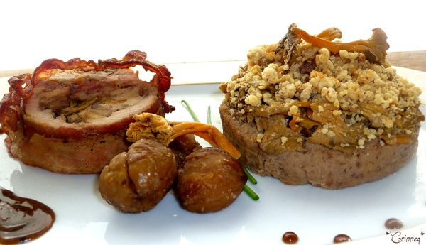 Médaillons de volaille fermière des Landes farcis façon Coq Vierge de Toulaud - 🥗 La Cuisine de Coco 🍜