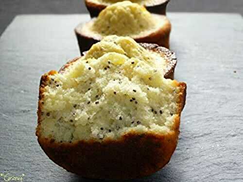 Mini-cakes Provençaux citron, huile d'olive et graines de pavots bleus - 🥗 La Cuisine de Coco 🍜