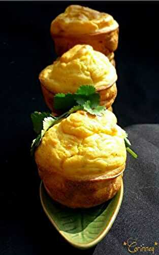 Mini gâteaux de courge au parmesan, parfumés à la coriandre - 🥗 La Cuisine de Coco 🍜