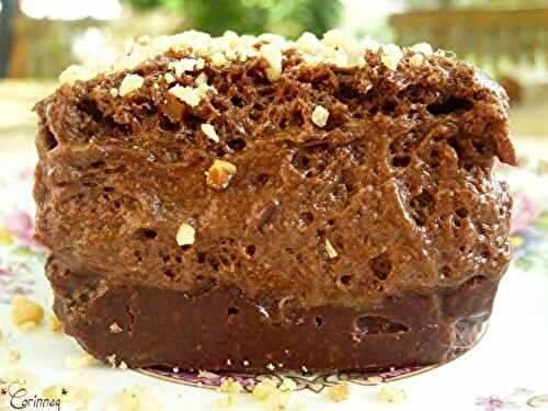 Mousse au chocolat sur croquant praliné - 🥗 La Cuisine de Coco 🍜