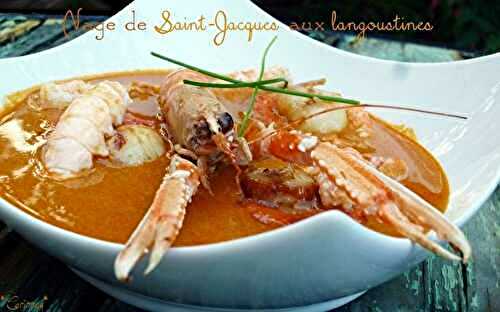 Nage de Saint-Jacques aux langoustines - 🥗 La Cuisine de Coco 🍜