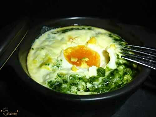 Oeufs cocottes mollets à la Florentine - 🥗 La Cuisine de Coco 🍜
