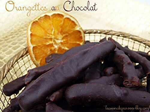 Orangettes au chocolat - 🥗 La Cuisine de Coco 🍜