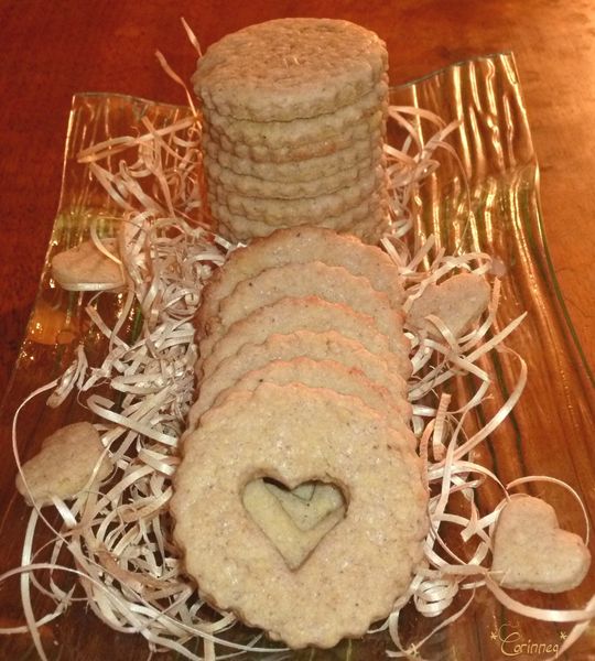 Petits biscuits sablés à la crème de marrons - 🥗 La Cuisine de Coco 🍜