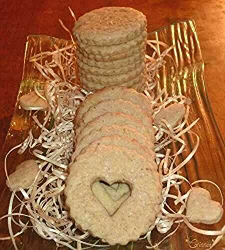 Petits biscuits sablés à la crème de marrons - 🥗 La Cuisine de Coco 🍜