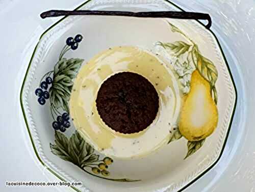 Petits moelleux au chocolat, coeur coulant chocolat café - 🥗 La Cuisine de Coco 🍜