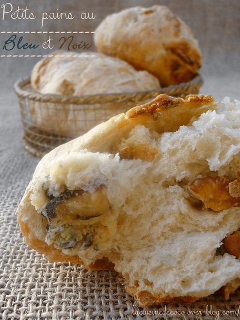 Petits pains au bleu et noix - 🥗 La Cuisine de Coco 🍜