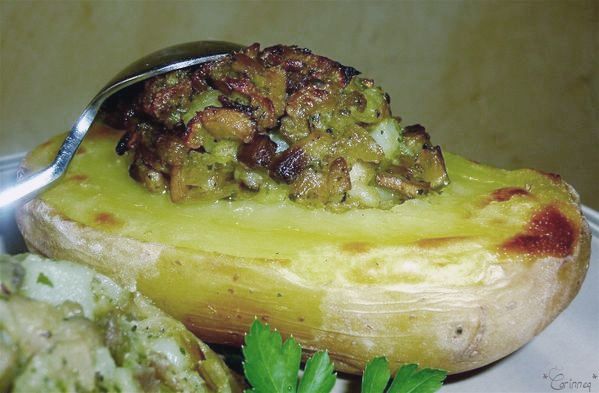 Pommes de terre farcies Ă la duxelle de champignons - đ„ La Cuisine de Coco đ