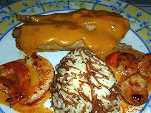 Queues de lottes sauce Armoricaine - 🥗 La Cuisine de Coco 🍜