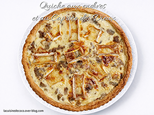 Quiche aux endives et Caprice des Dieux - 🥗 La Cuisine de Coco 🍜