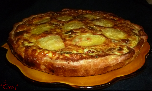 Quiche ratatouille, boeuf et Reblochon - 🥗 La Cuisine de Coco 🍜