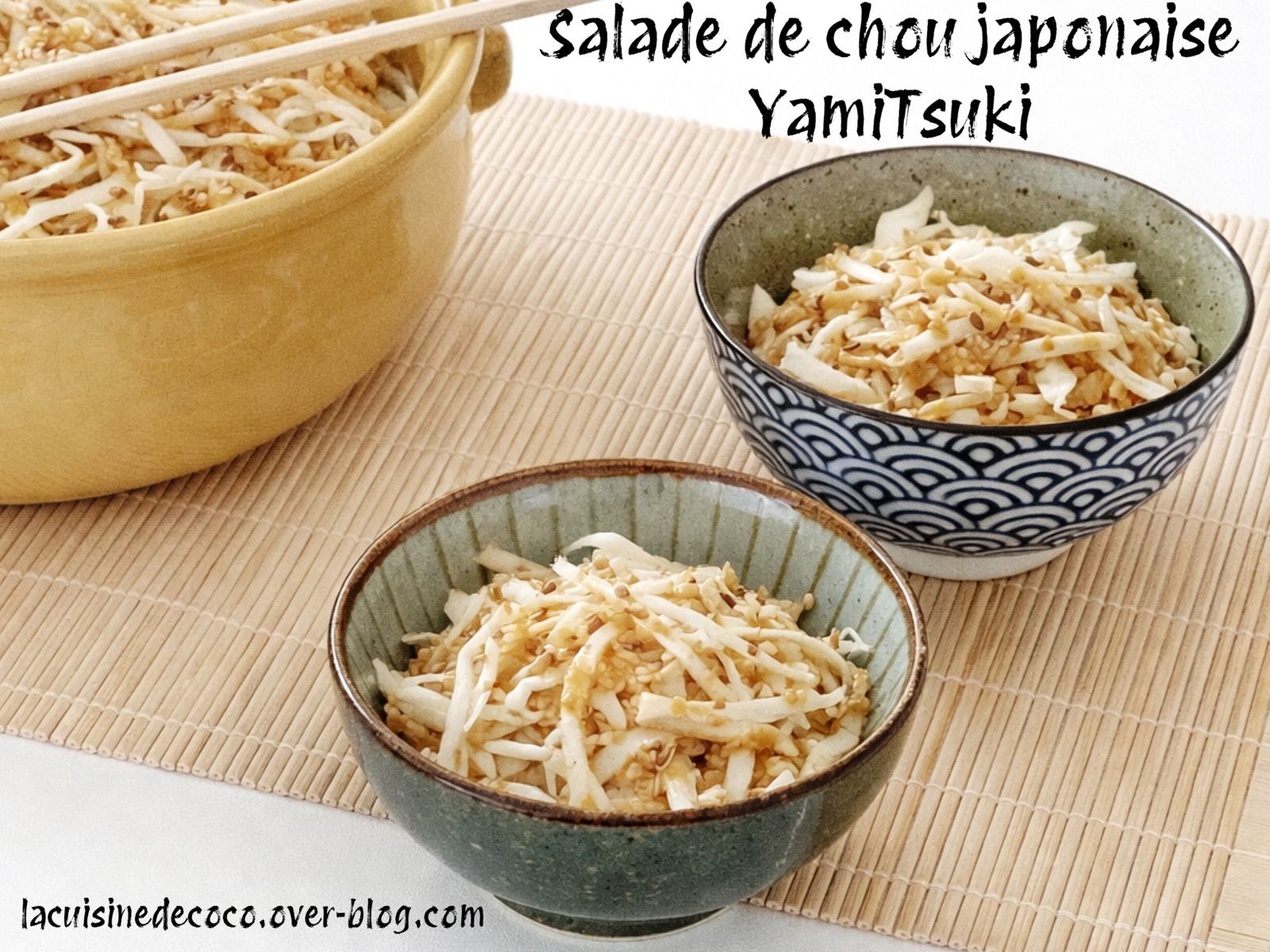 Salade de chou japonaise YamiTsuki