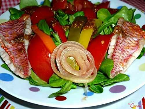 Salade de cresson aux filets de rougets - 🥗 La Cuisine de Coco 🍜