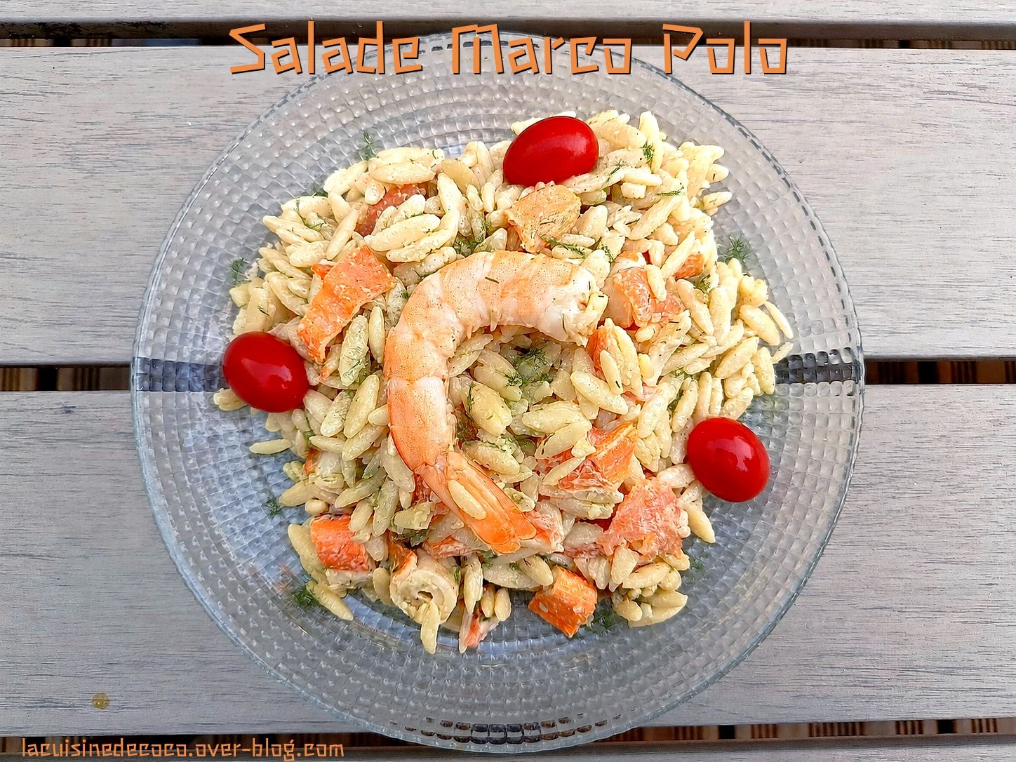 Salade de pĂątes Marco Polo - đ„ La Cuisine de Coco đ