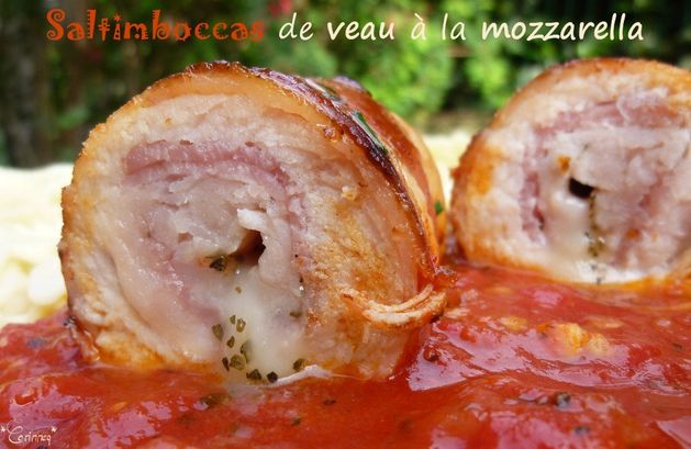 Saltimboccas de veau à la mozzarella - 🥗 La Cuisine de Coco 🍜