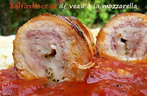 Saltimboccas de veau à la mozzarella - 🥗 La Cuisine de Coco 🍜