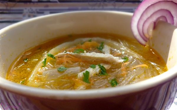 Soupe au poulet du "Pays du soleil levant" - 🥗 La Cuisine de Coco 🍜