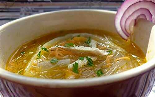 Soupe au poulet du "Pays du soleil levant" - 🥗 La Cuisine de Coco 🍜