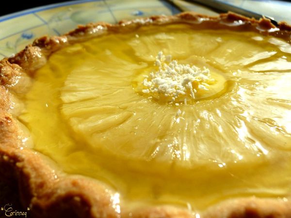 Tarte ananas-noix de coco en pâte brisée Coco - 🥗 La Cuisine de Coco 🍜
