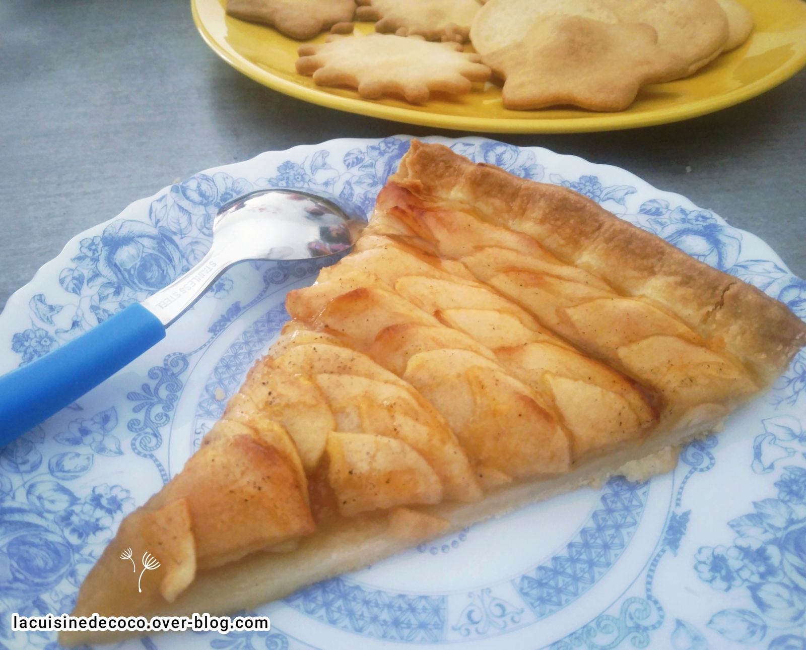 Tarte aux pommes comme maman  - 🥗 La Cuisine de Coco 🍜