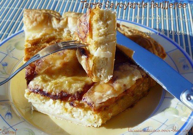 Tarte Savoyarde feuilletée aux oignons et au vin blanc - 🥗 La Cuisine de Coco 🍜