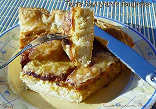 Tarte Savoyarde feuilletée aux oignons et au vin blanc - 🥗 La Cuisine de Coco 🍜