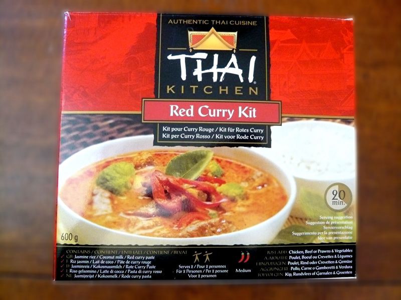 Test Kit Curry rouge de Thaï kitchen - 🥗 La Cuisine de Coco 🍜