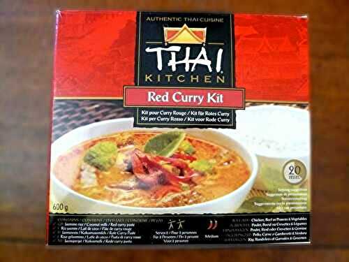 Test Kit Curry rouge de Thaï kitchen - 🥗 La Cuisine de Coco 🍜