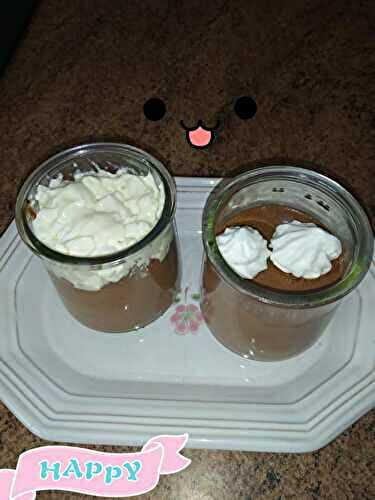 Mousse chocolat très légère