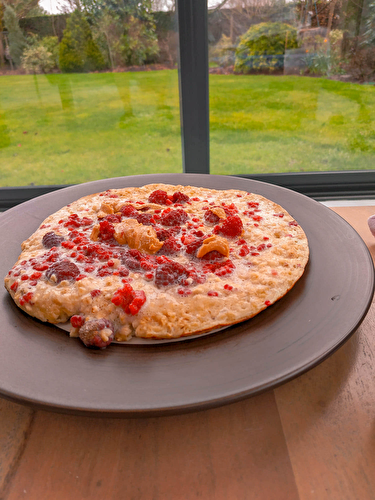 Galette aux flocons d'avoine