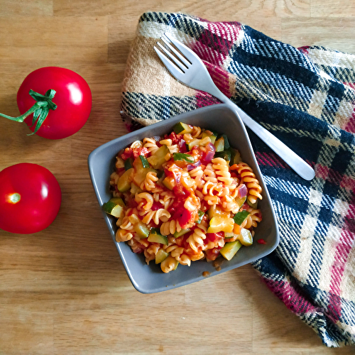 One pot pasta au chorizo