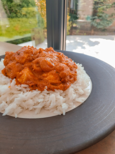 Poulet sauce tomate et peanut butter