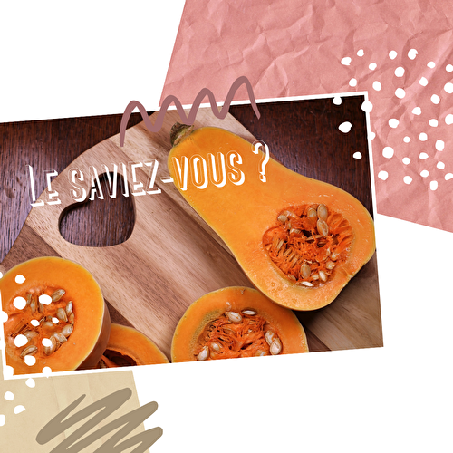 Les bienfaits de la butternut