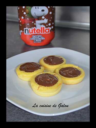 BARQUETTES AU NUTELLA