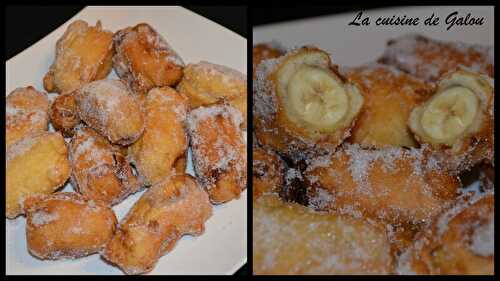 BEIGNETS A LA BANANE