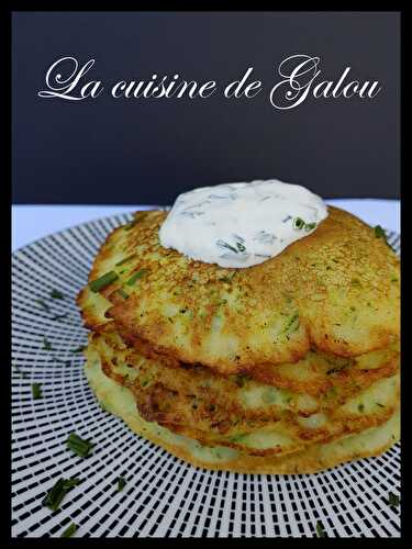 BLINIS DE COURGETTE