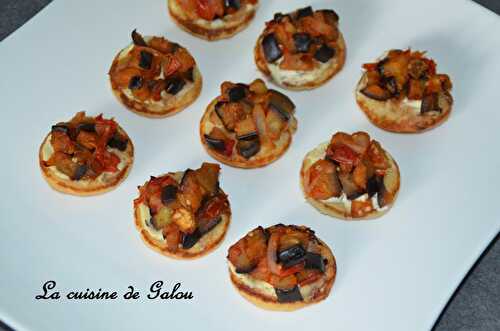 BLINIS TOMATES AUBERGINES