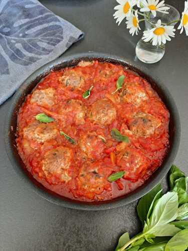 BOULETTES DE BOEUF A L'ITALIENNE