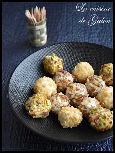 BOULETTES DE CHÈVRE CROQUANTES