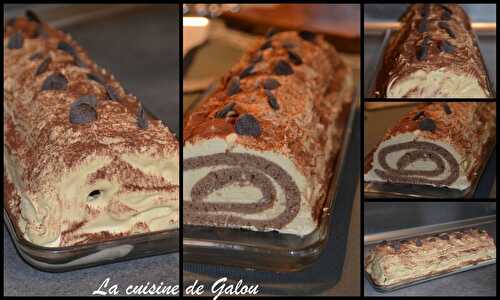 BUCHE ROULE AU CHOCOLAT DULCEY