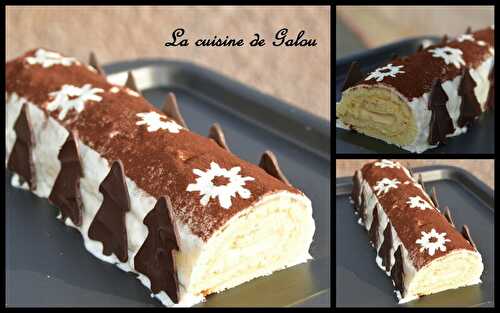 BUCHE TIRAMISU AU CARAMEL BEURRE SALE