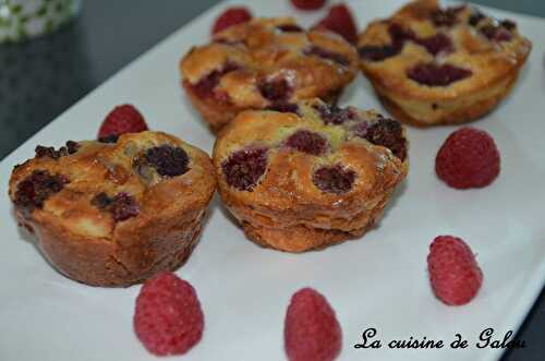 CAKES FRAMBOISES AMANDES