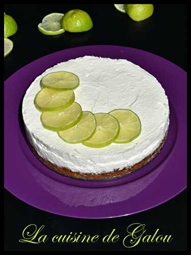 CHEESECAKE AU CITRON VERT