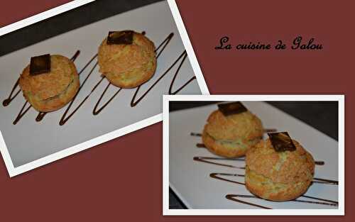 CHOUX GARNIS AVEC UNE GANACHE CHOCOLAT PASSION